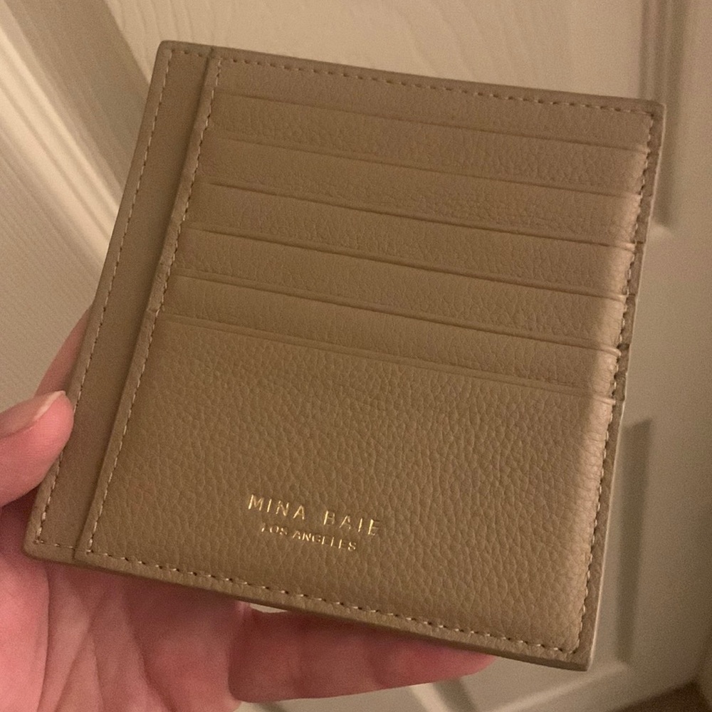 MINA BAIE original OAT cardholder